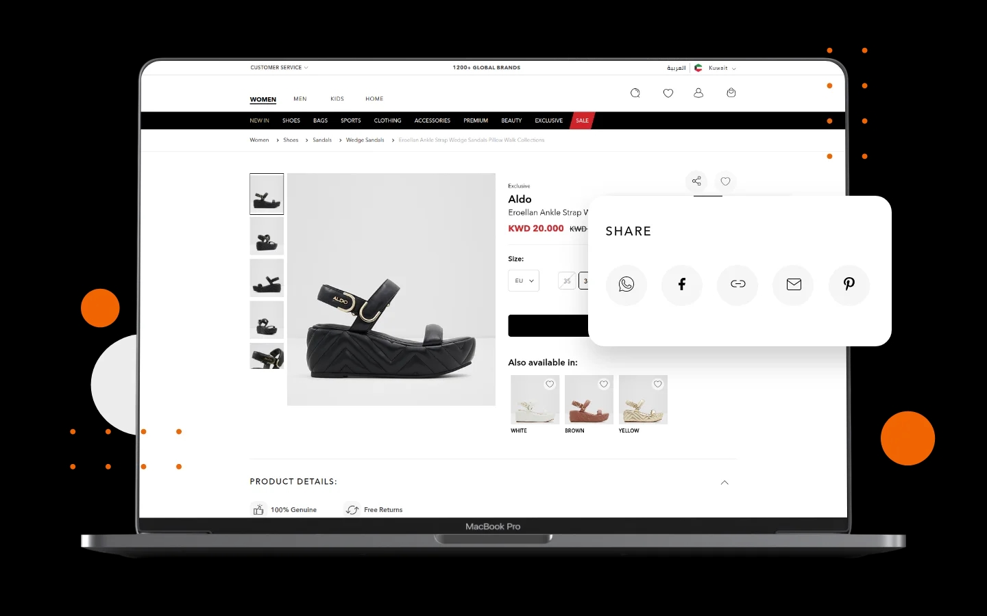 Product Link Sharing