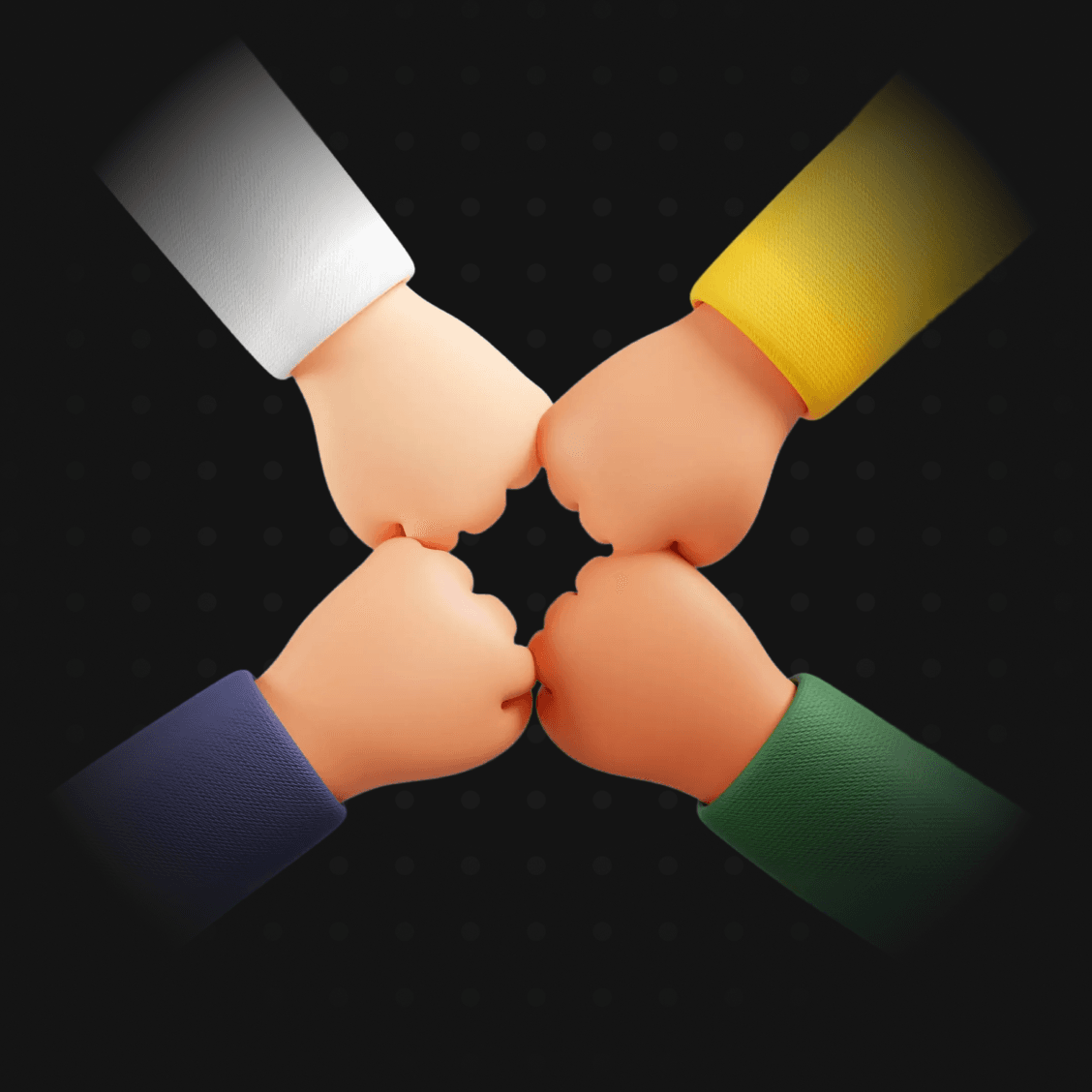 Team empowerment illustration