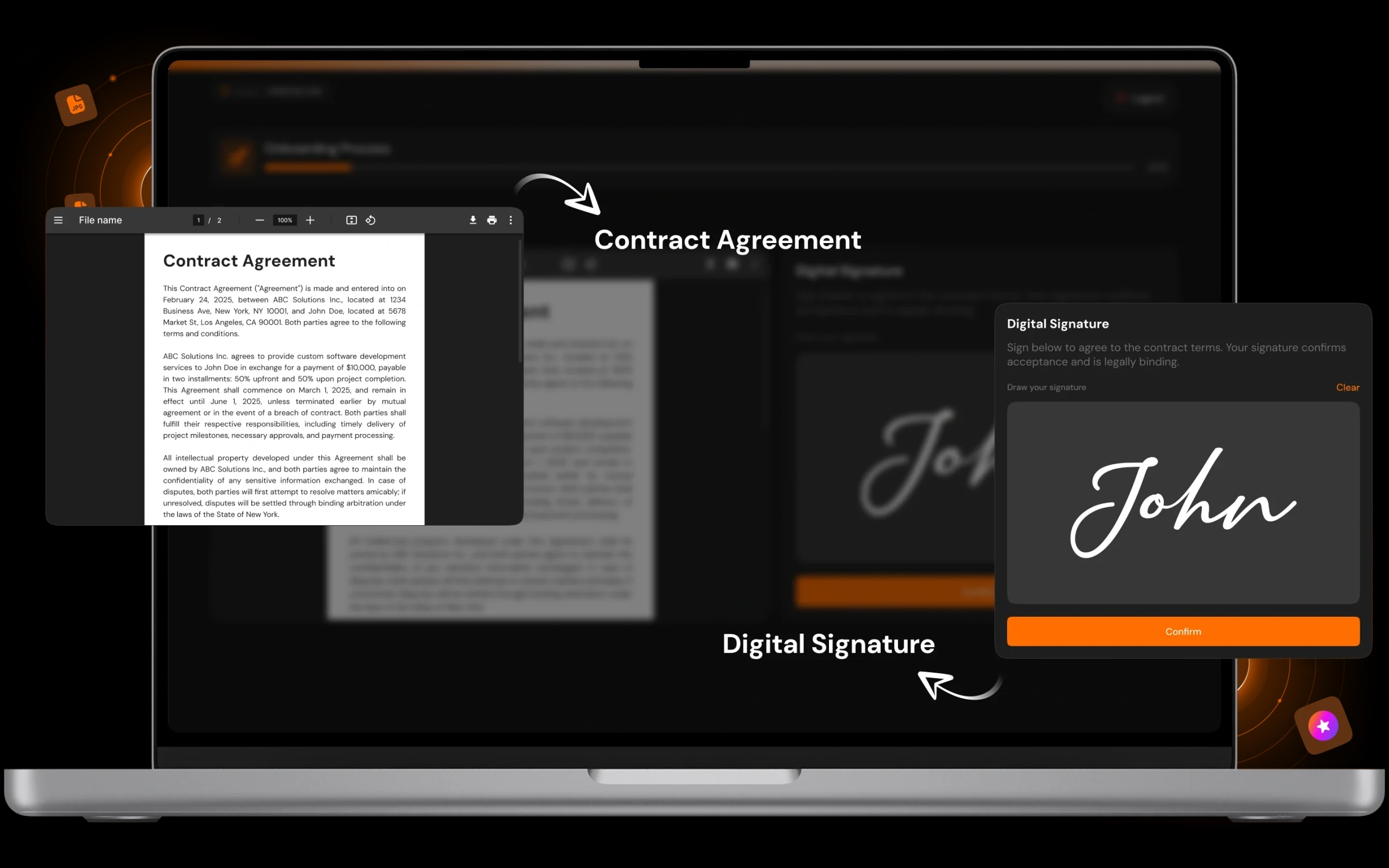 AI-Driven Onboarding & Contract Automation