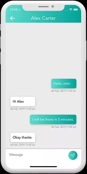 Interact with connected user